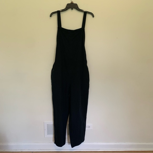 AG Adriano Goldschmeid The Darcy Tie Waste Jumpsuit cotton Linen Blend Size L - Picture 4 of 14